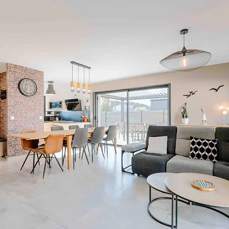 Maison Recente, Plages Et Commerces A Pied Жуллувиль-ле-Пен