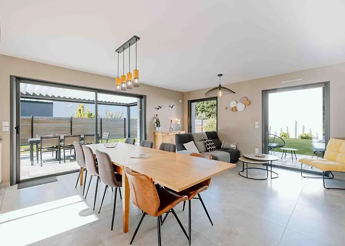 Maison Recente, Plages Et Commerces A Pied בית נופש