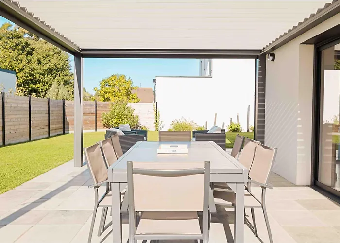 בית נופש Maison Recente, Plages Et Commerces A Pied ז'ולוביל-לה-פאן